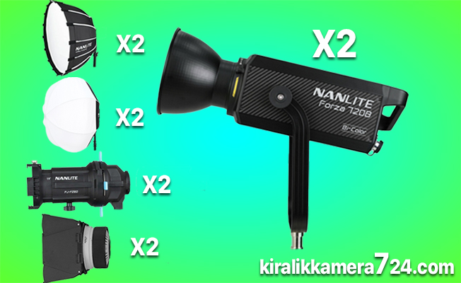 Nanlite Forza 2'li 720B Bi-Color LED